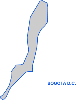 mapa Bogotá con cobertura personalizada y especializada